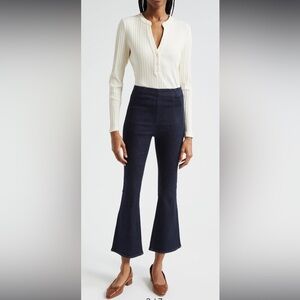 Veronica Beard Carson Off-Duty Ankle Flare in Oxford ($248 USD)